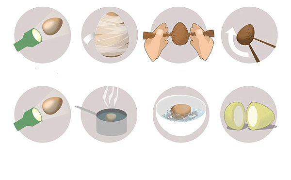 яйцо наоборот приготовить Золотое яичко